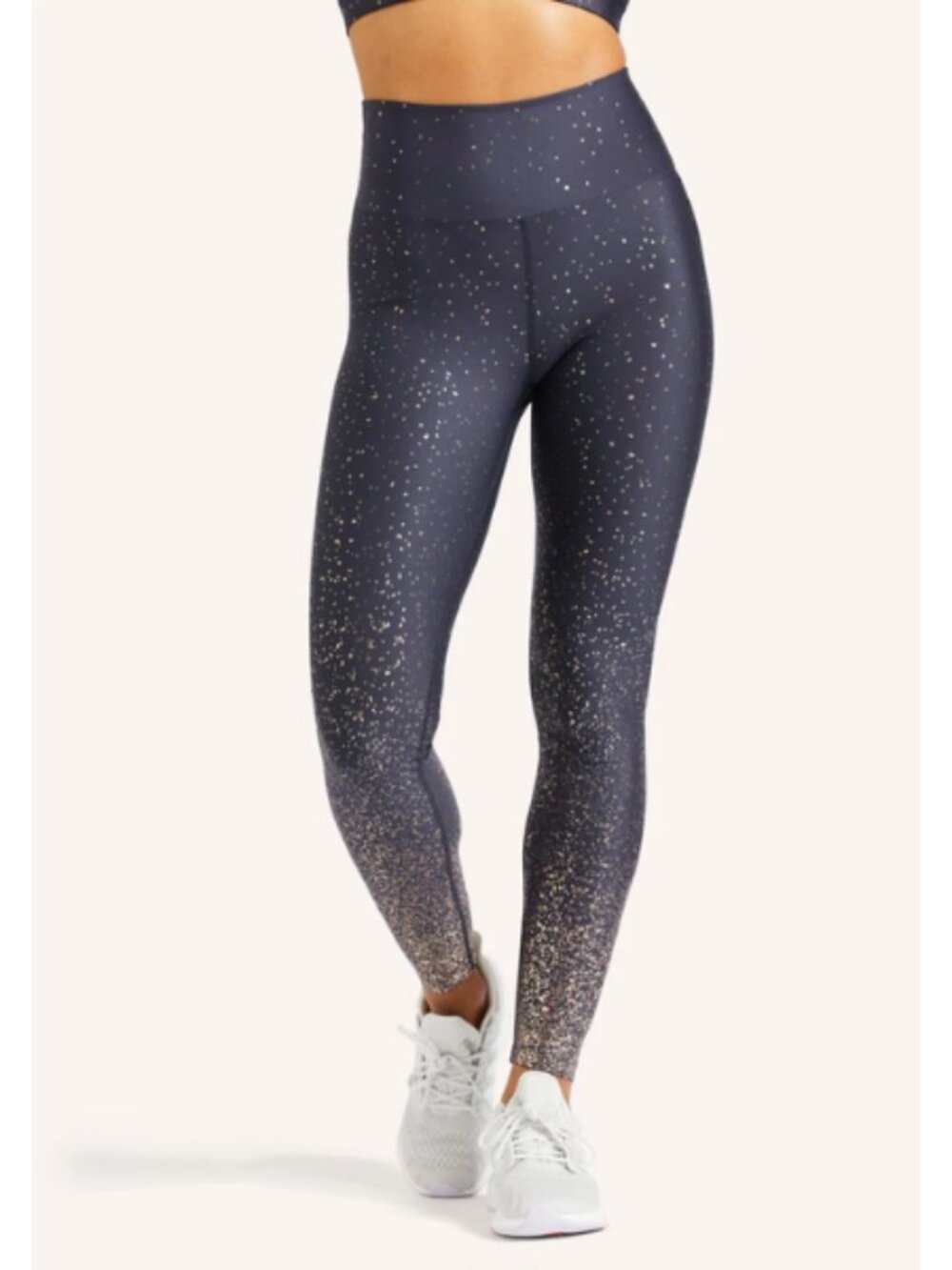 Peloton Show Up Sparkle Leggings Loungewear Blue Women's Size XS
